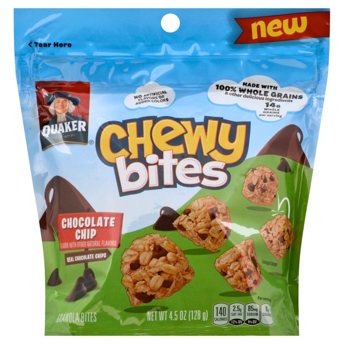 Chewy Granola Bites Chocolate Chip