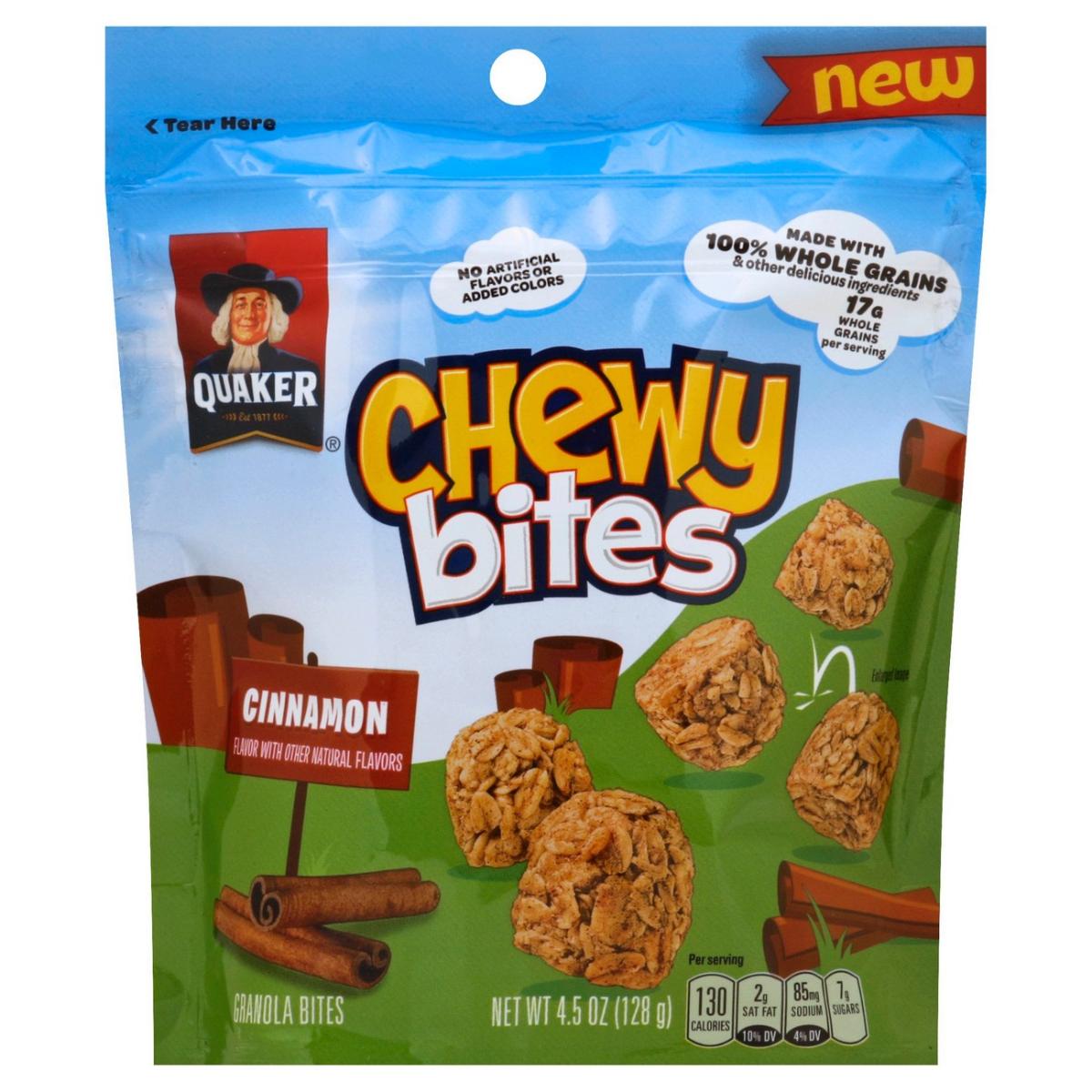Chewy Granola Bites Cinnamon