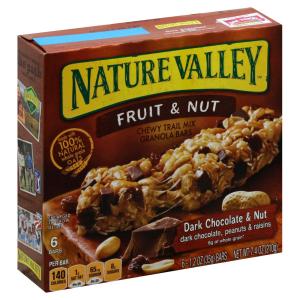 Nature Valley - Chewy Trail Mix Dark Choc Nut