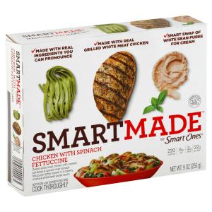 Smart Ones - Chicken with Spinach Fettuccine