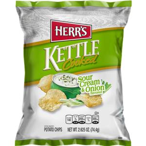 herr's - Sour Cream and Onion Kettle Chips
