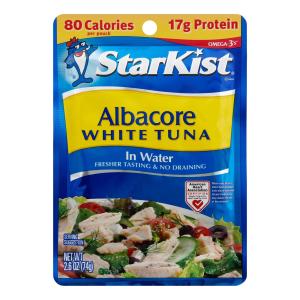 Starkist - Chunk White Tuna in Water Foil