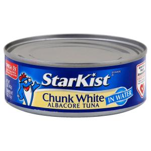 Starkist - Chunk White Tuna Water