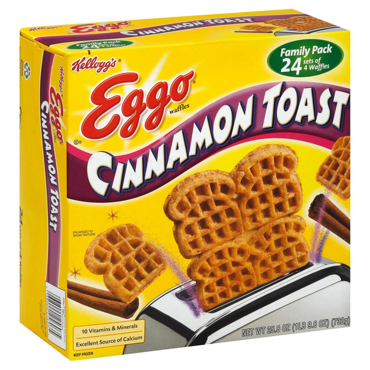 CINNAMON TOAST WAFFLE 24CT
