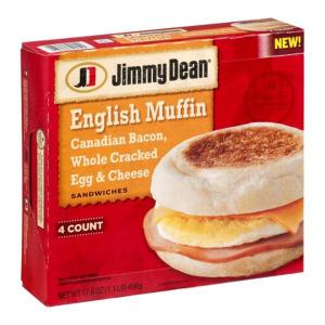 Jimmy Dean - Cndn Bacon Egg Chs Muffin