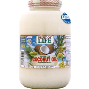 Fruit of Life - Coconut Oil Refined Bottle