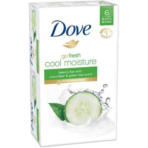 Dove - Cool Moisture Bar Soap 6pk