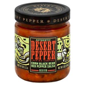 Desert Pepper - Corn Black Bean Red Chili Pepper Salsa