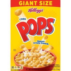 kellogg's - Pops Sweet Crispy Corn Breakfast Cereal