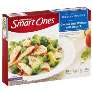 Smart Ones - Crmy Basil Chicken W Broccoli