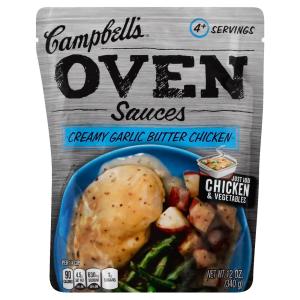 campbell's - Crmy Garl Btr Chkn Oven Sauce