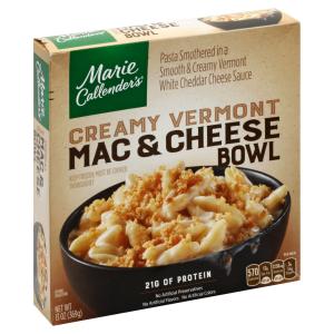 Marie callender's - Creamy Vermont Mac & Cheese Bowl