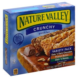 Nature Valley - Crnch Granola Bar Variety pk