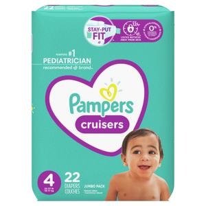 Pampers - Cruisers S4 Jumbo 22ct