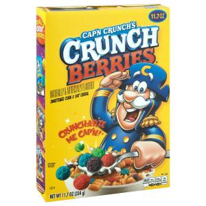 Cap'n Crunch - Crunch Berries Swt Corn Breakfast Cereal