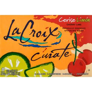 Lacroix - Curate Cherry Lime 8pk