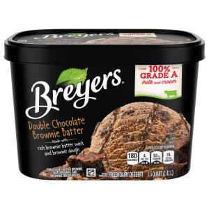 Breyers - Dbl Choc Brownie Batter 48 fl oz