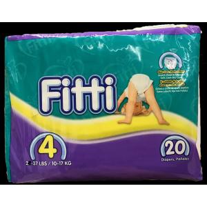 Fitti - Diapers Size 4
