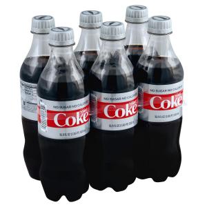 Coca Cola - Diet Soda 6pk 16 9oz