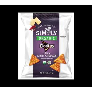 Simply - Doritos Organic Spcy Wht Chdr