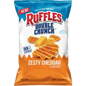 Ruffles - Double Crunch Zesty Cheddar