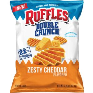 Ruffles - Double Crunch Zesty Cheddar