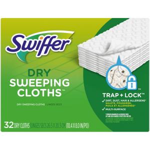 Swiffer - Dry Cloth Unsc Refill 32 ct