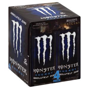 Monster - Energy Absolute Zero 4pk