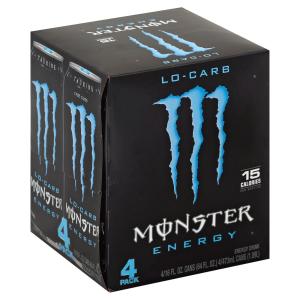 Monster - Energy lo Carb 4pk