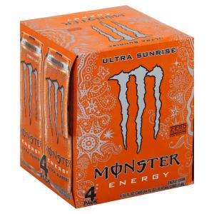 Monster - Energy Ultra Sunrise 4pk