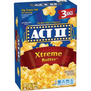 Act Ii - Extreme Butter Popcorn 3pk