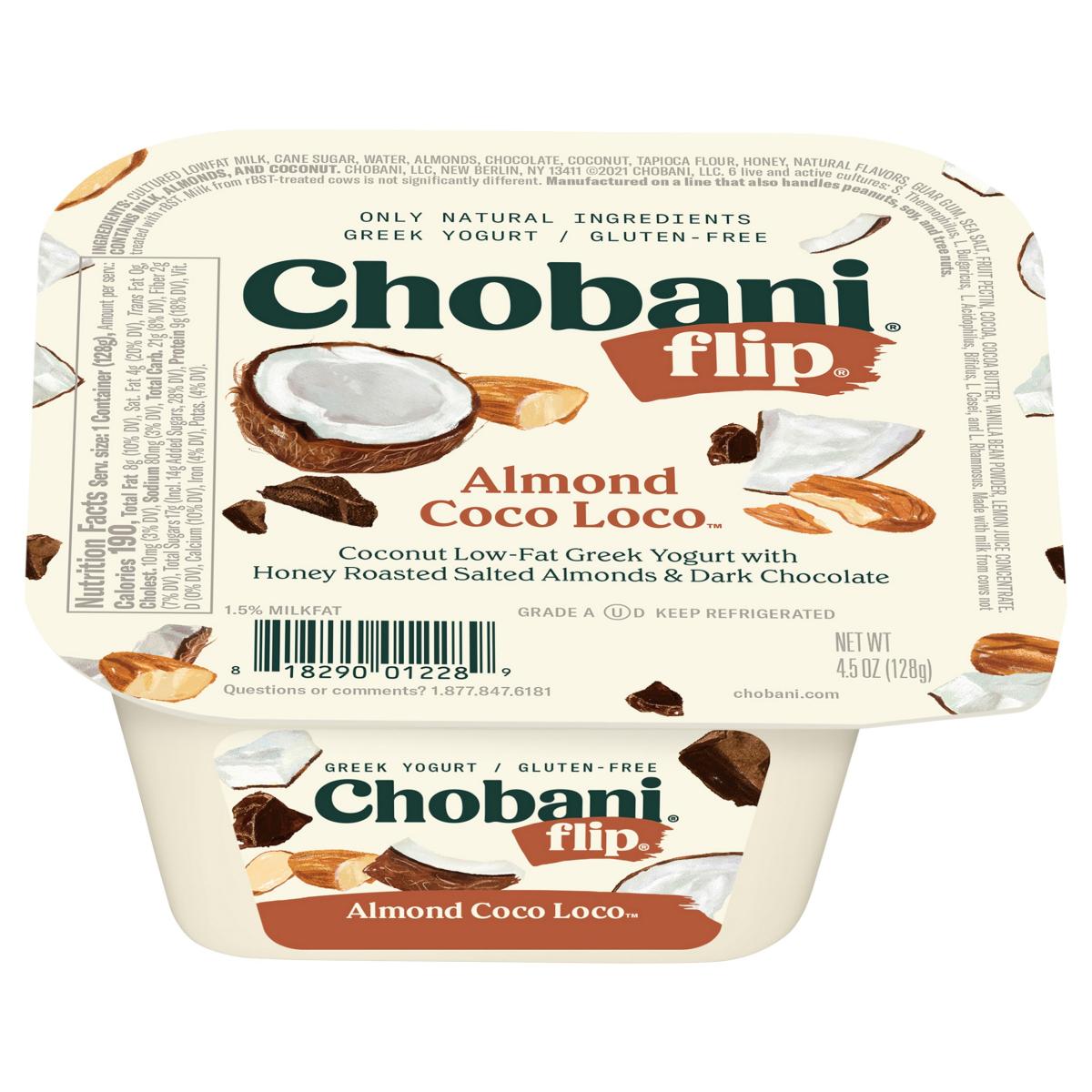 FLIP LOW-FAT ALMOND COCO LOCO YOGURT