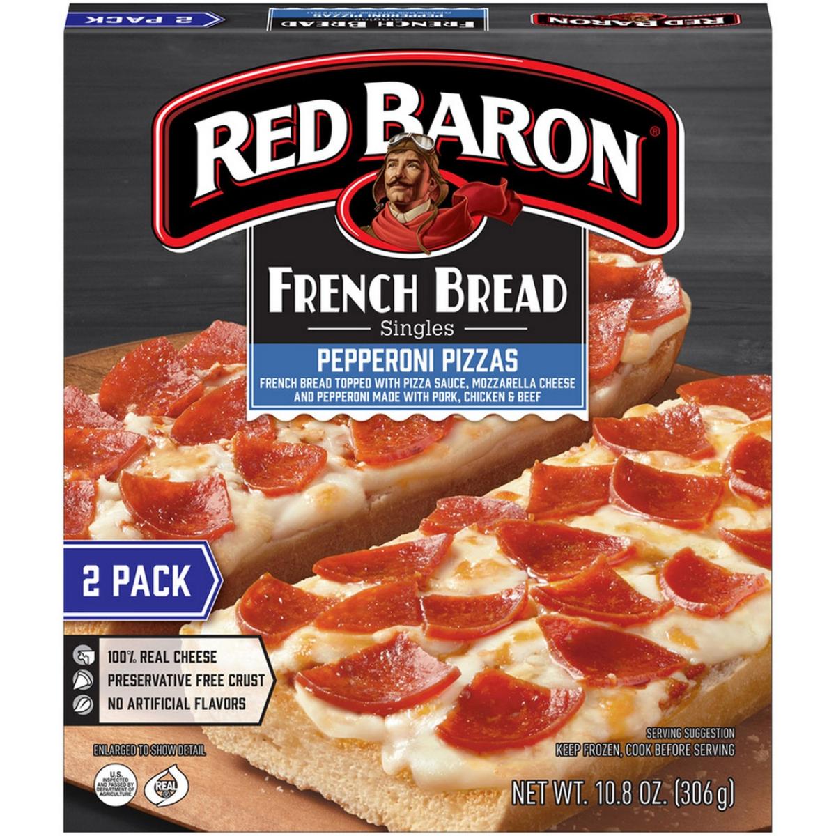 FRENCH BREAD PEPPRONI