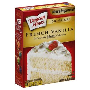 Duncan Hines - French Vanilla Cake Mix