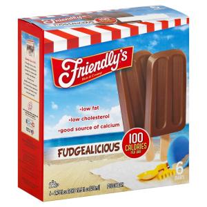 friendly's - Fudgealicious Ice Cream Bar