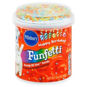 Pillsbury - Funfetti Orange Vanilla Frosting