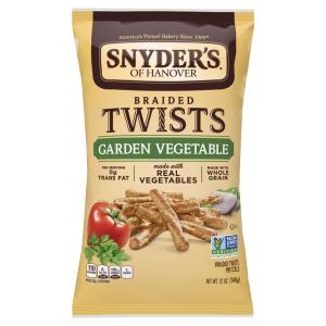 snyder's - Garden Vegetable Braided Twst