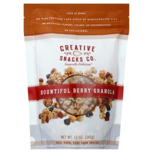 Creative Snacks - Granola Bountiful Berry