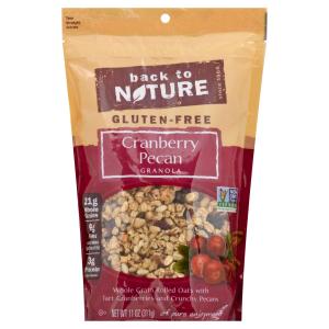 Back to Nature - Granola Crnbry Pcn