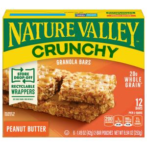 Nature Valley - Granola Crnch Bar Peanut Btr