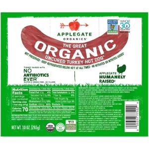 Applegate Farm - Great Organic Turk Hot Dog