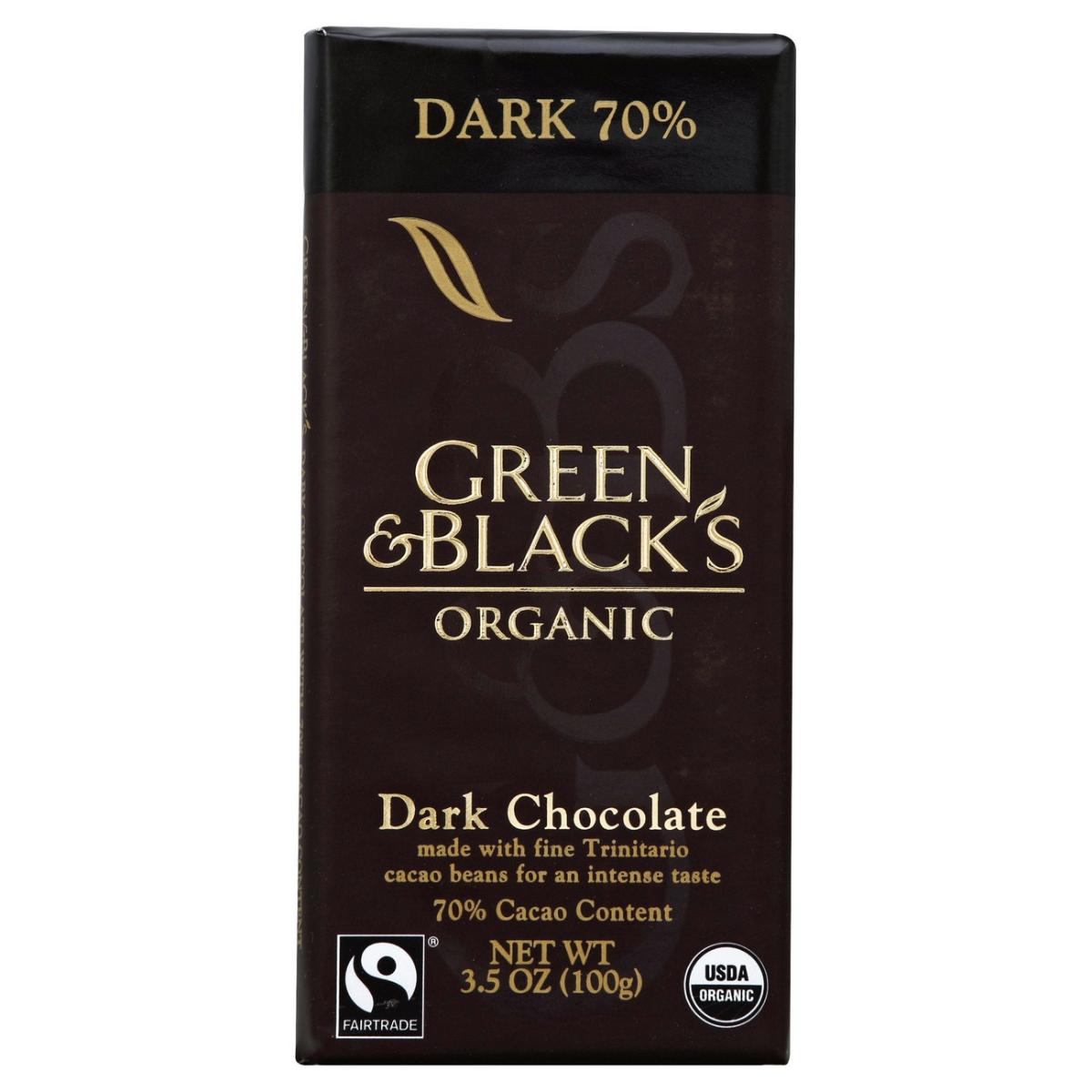 GRN BLK ORGNC DRK 70