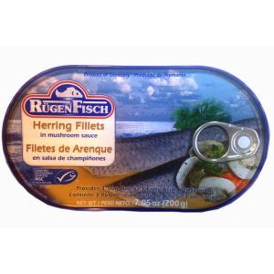 Rugen Fisch - Herring Fillets in Mushroom sa