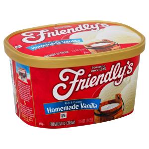 friendly's - Homemade Vanilla Ice Cream