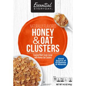 Essential Everyday - Honey & Oat Clusters Cereal