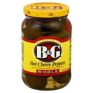 b&g - Hot Cherry Peppers Red Green