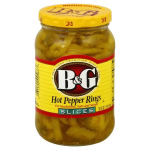 b&g - Hot Peppers Rings