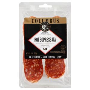 Columbus Food - Hot Sopressata P S