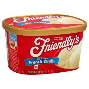 friendly's - Ice Cream French Vanilla