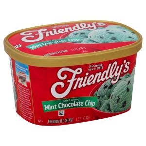 friendly's - Ice Cream Mint Choc Chip